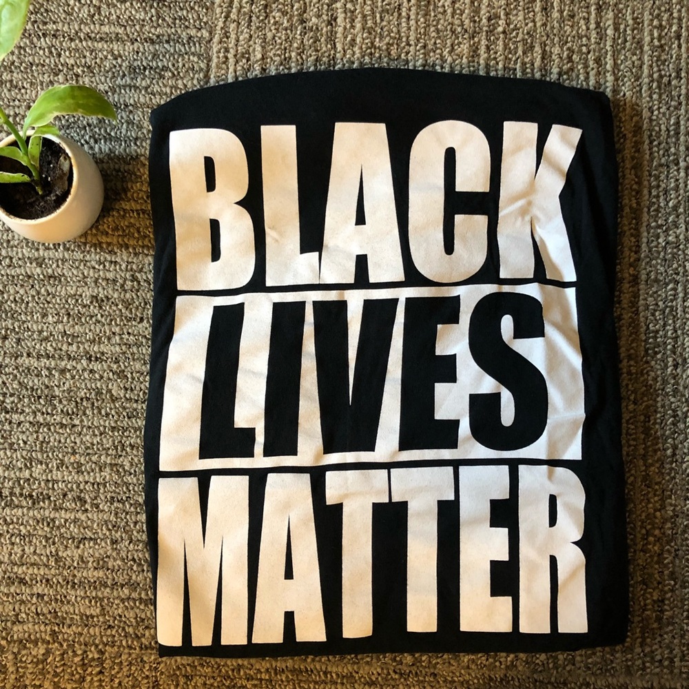 100% cotton black lives matter shirt!